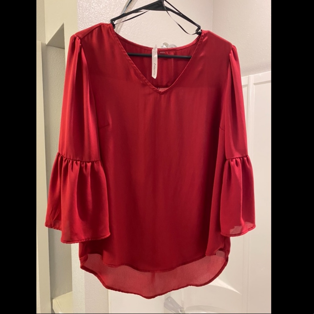 Medium Red Blouse